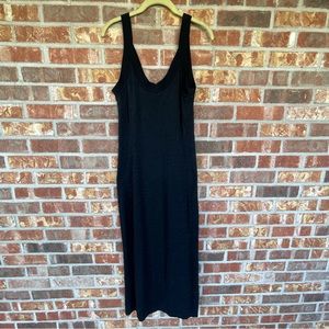 Peruvian Connection Black Knit Dress